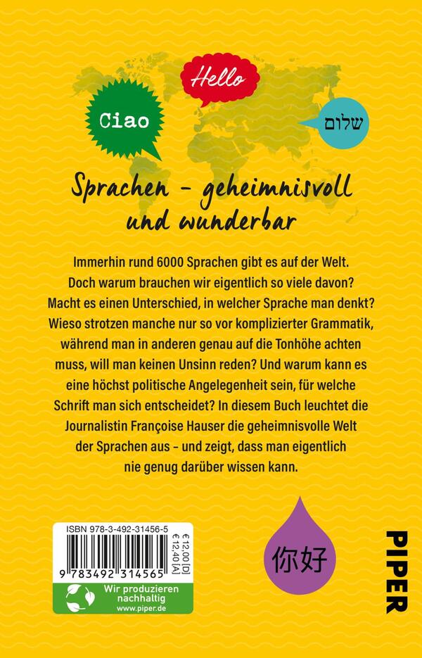 Rückansicht des Buches „Parlez-vous español, please?“