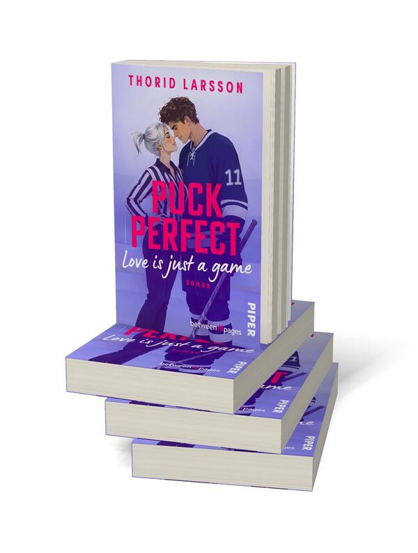 Bücherstapel des Buches „Puck Perfect – Love is just a Game“