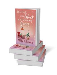 Bücherstapel des Buches „Der Duft von Glück und warmen Scones“