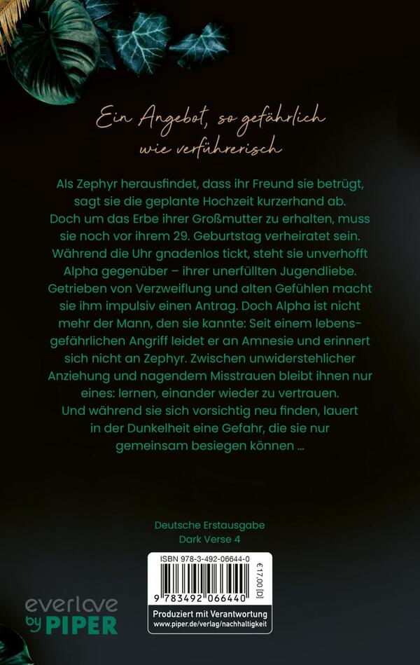 Rückansicht des Buches „The Finisher – Du bist sein Verhängnis “