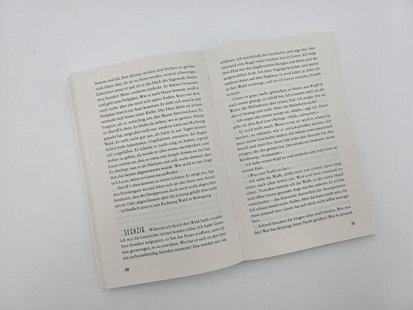 Außenansicht des Buches „Todeskälte“