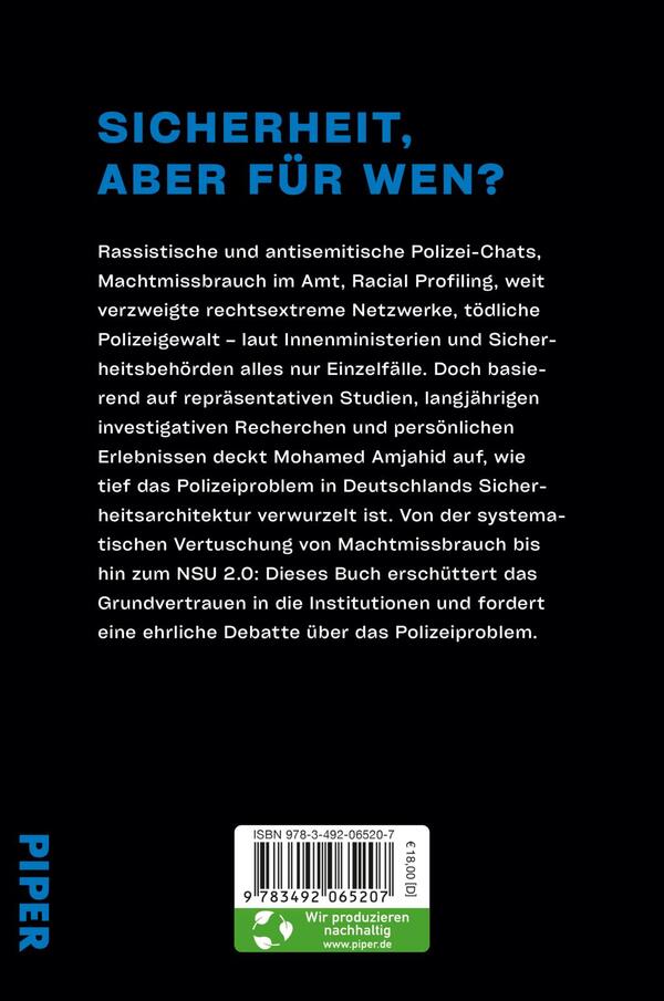 Rückansicht des Buches „Alles nur Einzelfälle?“ 