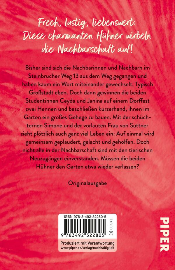 Rückansicht des Buches „Ein Huhn kommt selten allein“