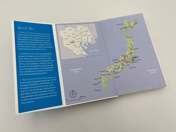 Innenansicht des Buches „Gebrauchsanweisung für Tokio und Japan“
