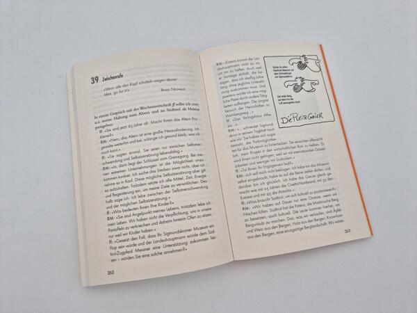Außenansicht des Buches „Gegenwind“