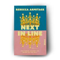 Außenansicht des Buches „Next in Line“