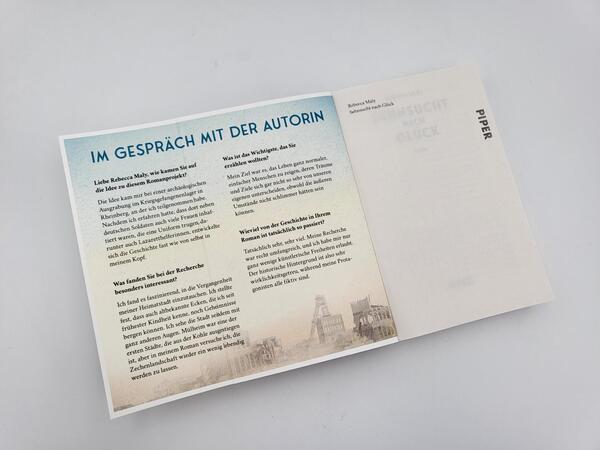 Innenansicht des Buches „Sehnsucht nach Glück“