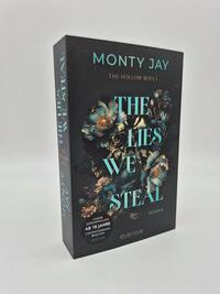 Außenansicht des Buches „The Lies we steal“