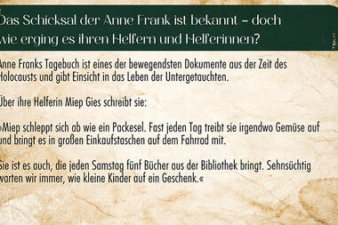 historischer Roman Anne Frank