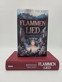 Innenansicht des Buches „Flammenlied“