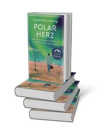 Bücherstapel des Buches „Polarherz“