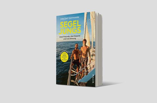 Außenansicht des Buches „Segeljungs“