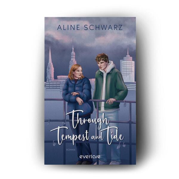 Außenansicht des Buches „Through Tempest and Tide“