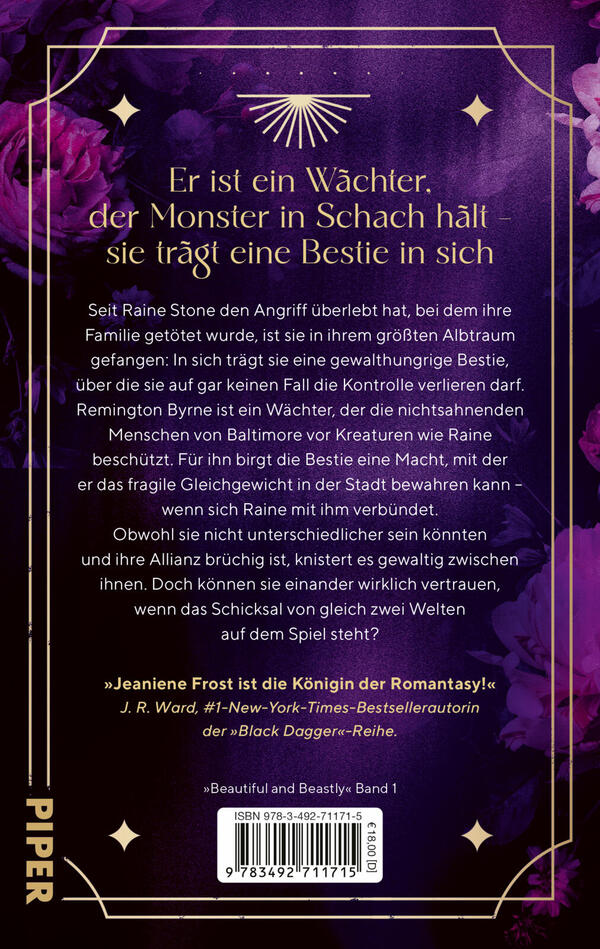 Rückansicht des Buches „Beautiful and Beastly“