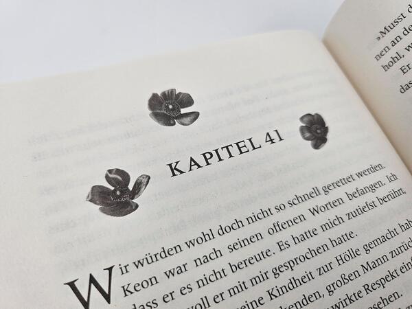 Außenansicht des Buches „Crimson Sky – Die Seelenjägerin“