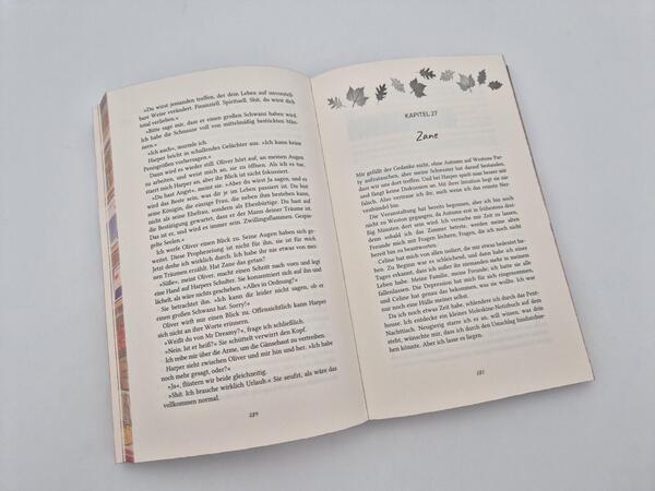 Außenansicht des Buches „Fall I Want“