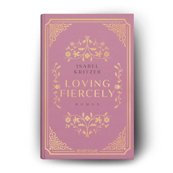 Außenansicht des Buches „Loving fiercely“