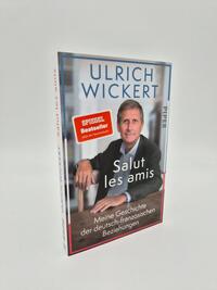 Außenansicht des Buches „Salut les amis“