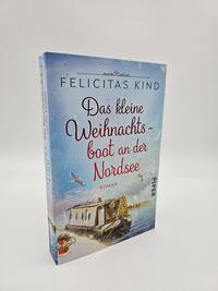 Außenansicht des Buches „Das kleine Weihnachtsboot an der Nordsee“