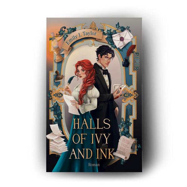 Außenansicht des Buches „Halls of Ivy and Ink“