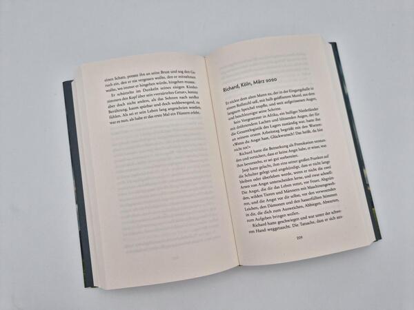 Außenansicht des Buches „Und wir versprachen uns ein Morgen“