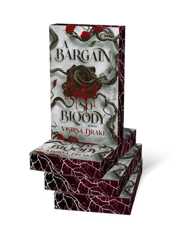 Außenansicht des Buches „A Bargain so bloody“