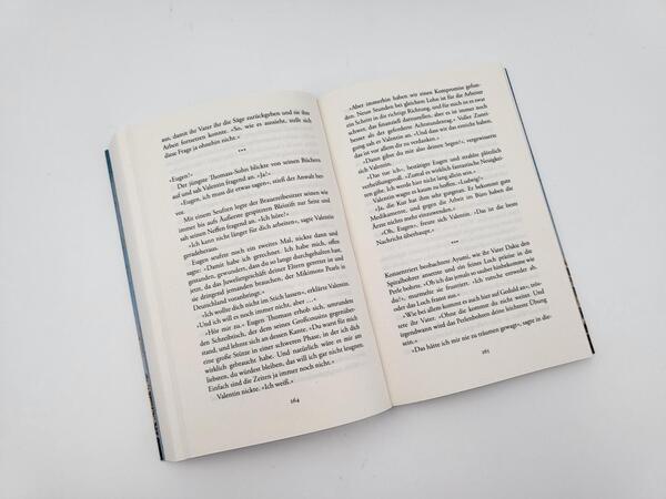 Innenansicht des Buches „Das Haus der Perlen – Strahlen der Liebe“