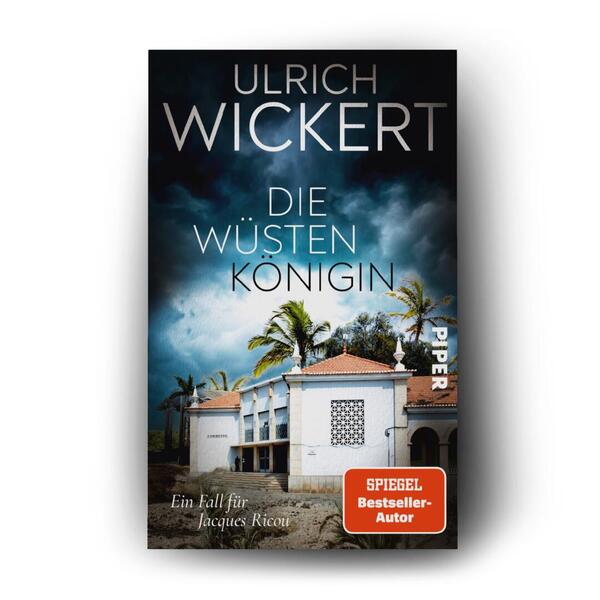 Außenansicht des Buches „Die Wüstenkönigin“