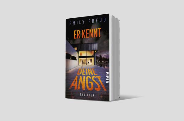 Außenansicht des Buches „Er kennt deine Angst“