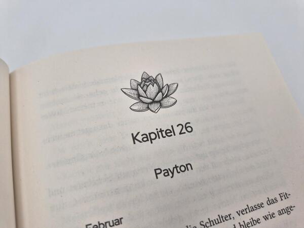Außenansicht des Buches „Promise me not“
