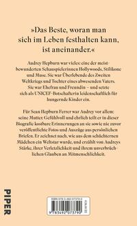 Rückansicht des Buches „Audrey“