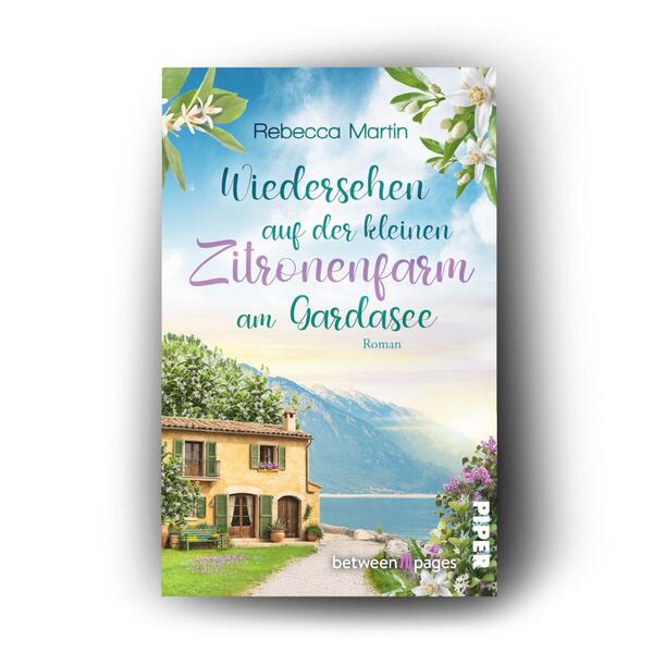 Außenansicht des Buches „Lemon Blossoms – Wiedersehen in der kleinen Zitronenfarm am Gardasee“