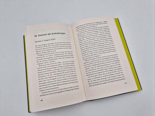 Außenansicht des Buches „Die Sprengung“