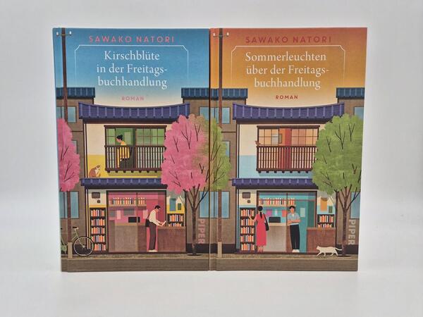 Außenansicht des Buches „Sommerleuchten über der Freitagsbuchhandlung “