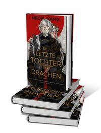Bücherstapel des Buches „Die letzte Tochter der Drachen“