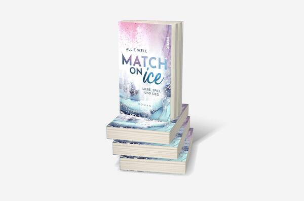 Bücherstapel des Buches „Match on Ice“