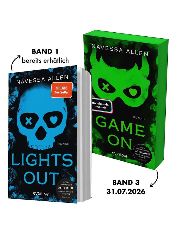 Außenansicht des Buches „Rush In“