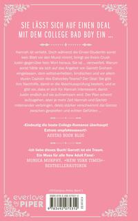 Rückansicht des Buches „The Deal – Reine Verhandlungssache“