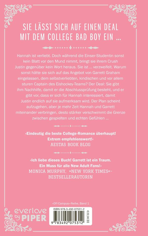 Rückansicht des Buches „The Deal – Reine Verhandlungssache“