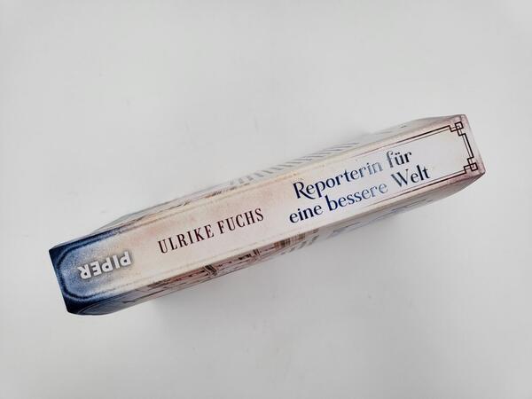 Innenansicht des Buches „Reporterin für eine bessere Welt“