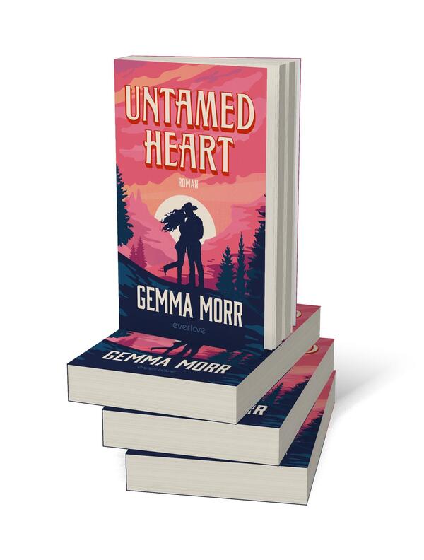 Bücherstapel des Buches „Untamed Heart“