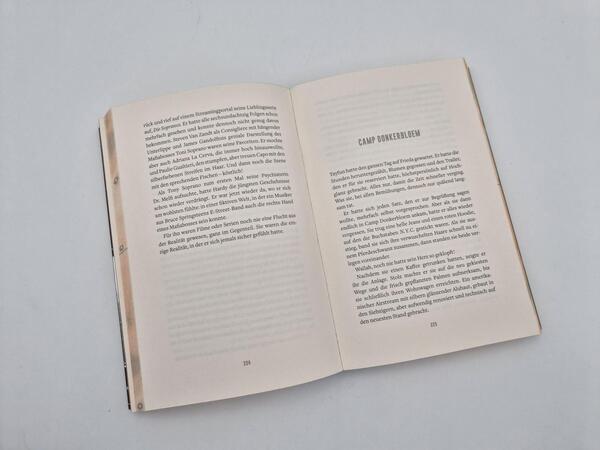 Außenansicht des Buches „Das Camp“