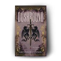 Außenansicht des Buches „Duskbound“