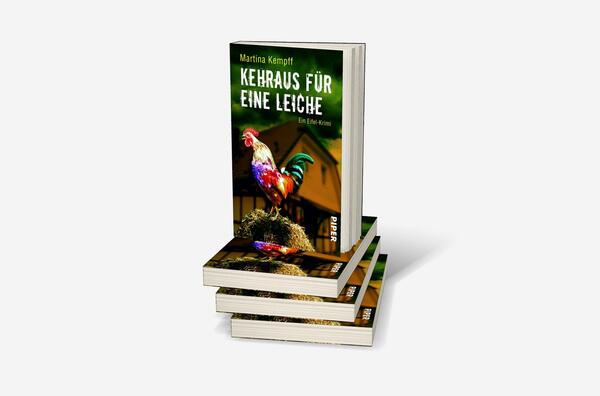 Bücherstapel des Buches „Kehraus für eine Leiche“