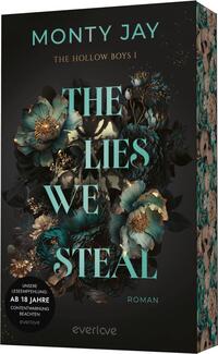Außenansicht des Buches „The Lies we steal“