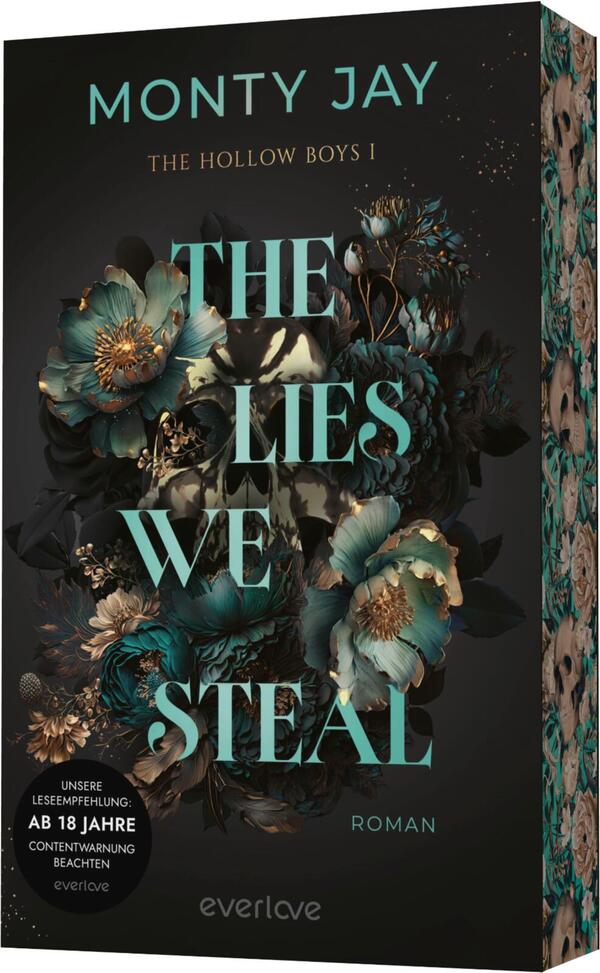 Außenansicht des Buches „The Lies we steal“