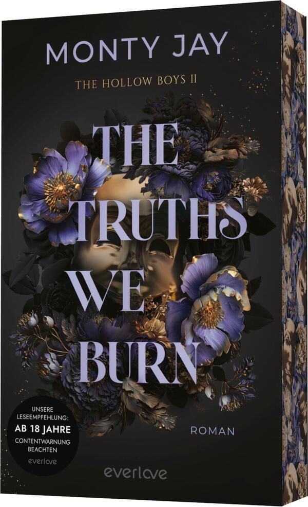 Außenansicht des Buches „The Truths we burn“