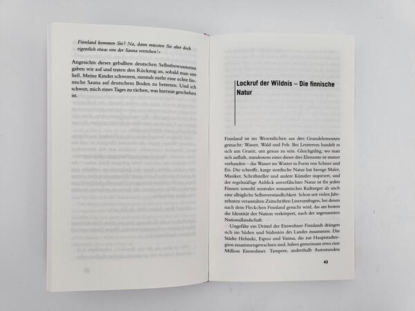 Innenansicht des Buches „Gebrauchsanweisung für Finnland“