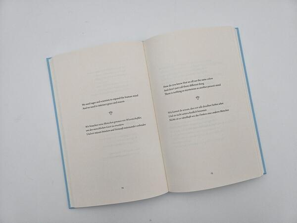 Außenansicht des Buches „Salt Water – Salzwasser“