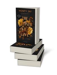 Bücherstapel des Buches „The Oath we give“